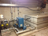 plantroom piping setup richmond
