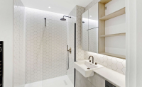 linear bathroom shower cubicle brentford