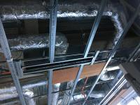 mvhr unit and ductwork brentford