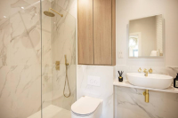 beige tiles bathroom suite woodside park