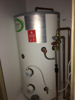 hot water cylinder labelling heathrow