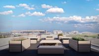 rooftop terrace view heathrow conversion