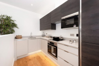 sleek kitchen unit heathrow conversion