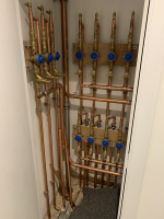 vertical copper pipe distribution heathrow