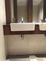 twin sink unit mayfair refurbishment