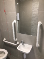 accessible wc installation twickenham office