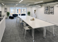 open plan office with ventilation twickenham