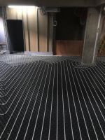 underfloor heating pipe layout room1