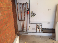 bathroom plumbing first fix hackney