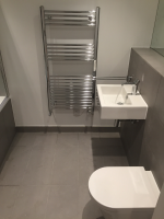 towel radiator and toilet hackney