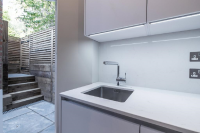 luxury bathroom white suite west hampstead