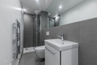 compact bathroom installation hampstead