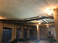 Ductwork installation for mechanical ventilation system