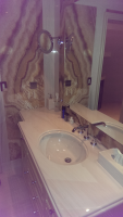 luxury bathroom design marble top
