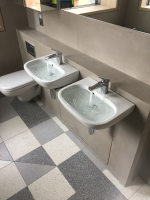 bathroom sink cabinet design
