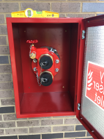 dry riser inlet cabinet romford
