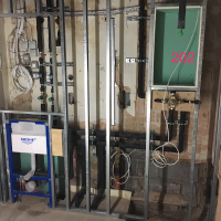 copper piping distribution hotel project