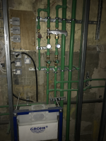 mechanical installation hotel basement knightsbridge