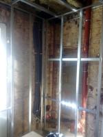 stud wall plumbing hounslow refurb