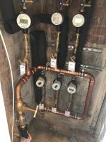 copper manifold setup enfield project